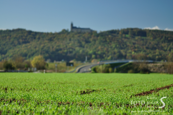 Blick auf Kloster Banz